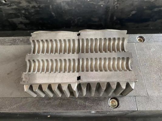 PE PP EVA PVC PA Single Wall Corrugated Pipe Extrusion Line High Speed