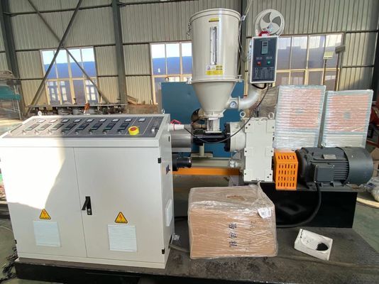 Single Wall Corrugation Electrical Conduit Protective Sheath Pipe Extrusion Line