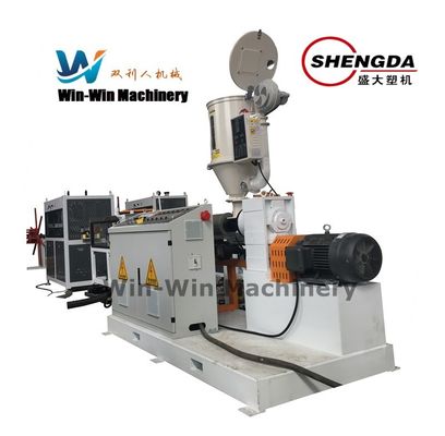 PE Carbon Spiral Corrugated Pipe Extrusion Line Plastic Pipe Extruder Machine