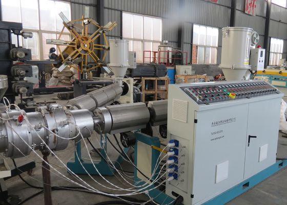 PVC 450mm Single Wall Corrugated Pipe Extrusion Line