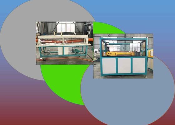 ABB Inverter PE PVC Double Wall Corrugated Pipe Machine
