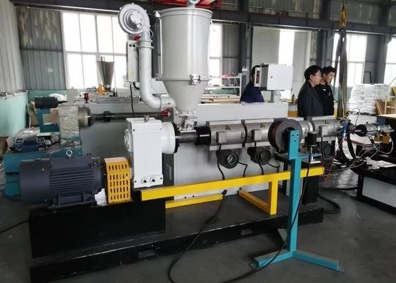 180kg/H Double Wall Corrugated Pipe Machine Electrical Heating 33L/D