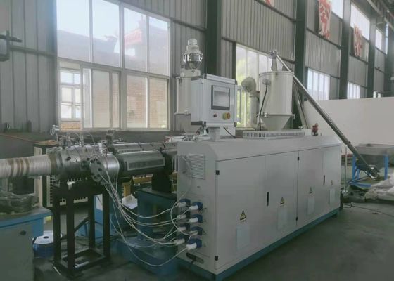 Plastic HDPE PE Single Wall Corrugated Pipe Extrusion Machine 10 m/min
