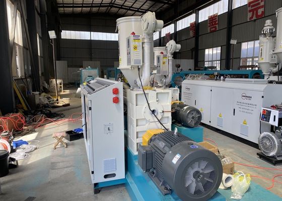 Double Screw Plastic PVC Pipe Extruder Extrusion machine Production Line