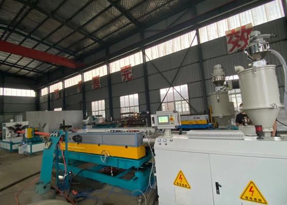 50-110mm Plastic PVC Single Wall Corrugated Extension Line PLC Control