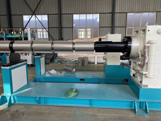 1t/H PE/HDPE Double Wall Corrugated Pipe Extrusion Line For Drainage / Cable Duct