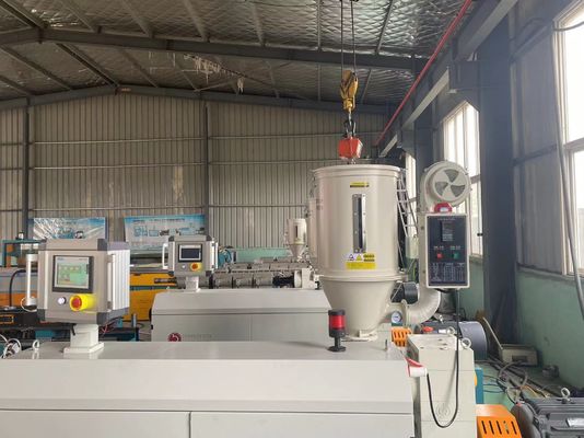 Plastic PE PP Pipe Extrusion Line Corrugated Electrical Conduit Protective Sheath Pipe