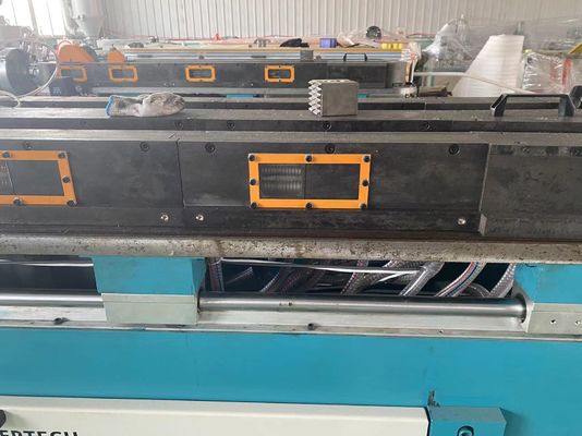Plastic PE PVC Single / Double Wall Corrugated Pipe Production Line Extrusion Line