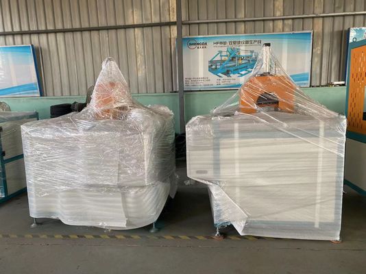 50-160mm PE PP And PVC Double Wall Corrugated Pipe Extrusion Line Making Machine