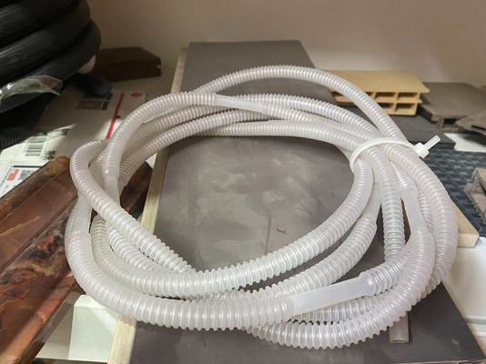 High Standard PLC Control Breathing Loop Medical Corrugated Pipe Extrusion Line