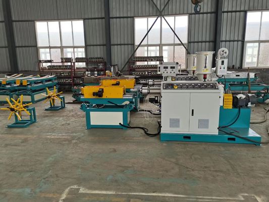 16-32mm PP PE Single Wall Corrugated Pipe Extrusion Line Single Screw