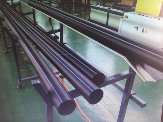Pe Single Wall Corrugated Pipe Extrusion Line Making Water And Gas Supply Pipe