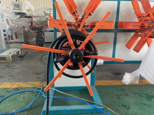 Pe Pp Pvc Pa Conduit Single Wall Corrugated Pipe Extrusion Line Plc