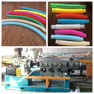 Automatic Medical Accordion Electrical Flexible Corrugated Tube Extruder