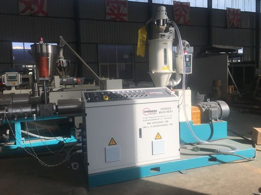PE PP PVC Sylphon Bellows Production Line for Single Or Double Wall Corrugated Pipe