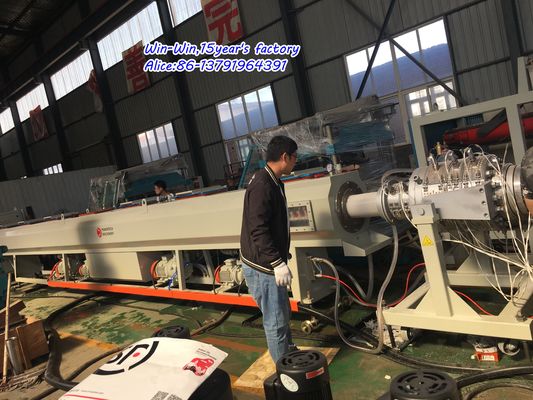 HDPE PE PPR UPVC CPVC PVC Corrugated Pipe Production Line for Electric Conduit Wire