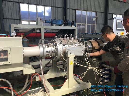 HDPE PE PPR UPVC CPVC PVC Corrugated Pipe Production Line for Electric Conduit Wire