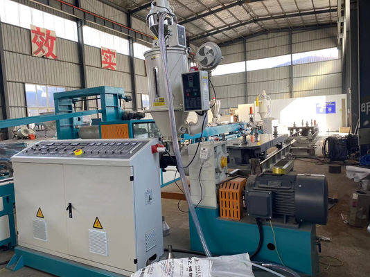 PE PP PVC Corrugated Hose Machine Single Wall Corrugated Pipe Extrusion Line
