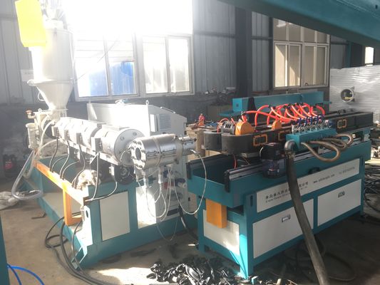 PE PPR PVC Corrugated Pipe Extrusion Line For Water Supply Gas Conduit