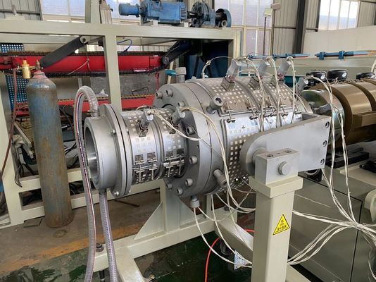 Automatic Water Supply Drainage PVC Pipe Extrusion Line PLC Control