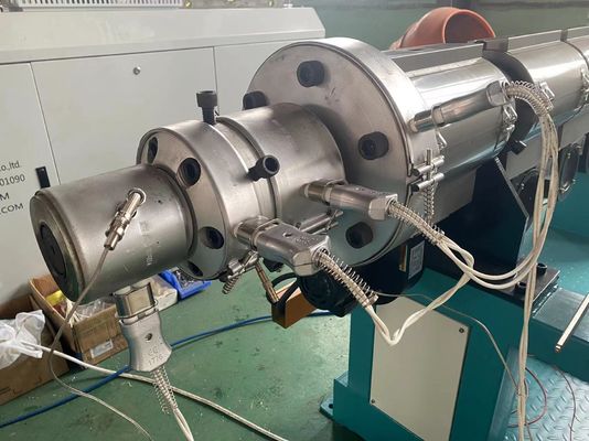 PE PP Washing Machine Hose Produce Single Wall Corrugated Pipe Extrusion Line