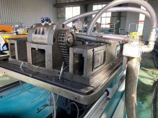 PE PVC Single Wall Corrugated Pipe Machine Plastic Telescopic Tube Production Line