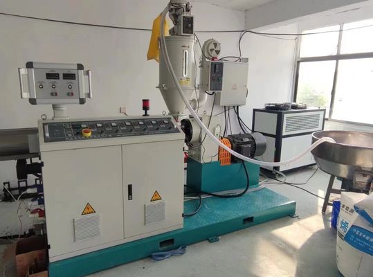 PE PP PVC Accordion Electrical Corrugated Hose Single Wall Pipe Extrusion Line