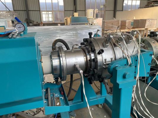 Water Supply And Drainage PVC Pipe Extrusion Line Twin Screw