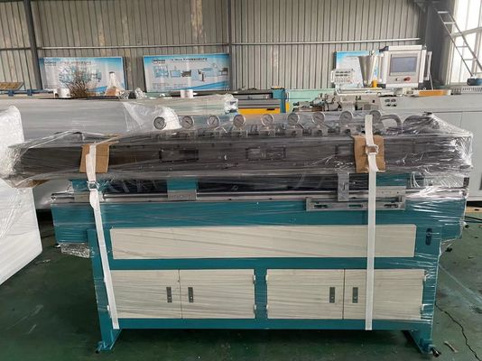High Speed Push Block Molding Machine Single Wall Corrugated Pipe Extrusion Line