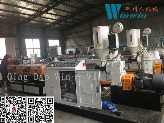 PP PE PVC Flexible Conduit Pipe Making Machine for Water Electric Supply