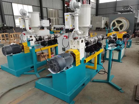 PE PP Conduit Pipe Single Wall Corrugated Pipe Extrusion Line Simple Operation