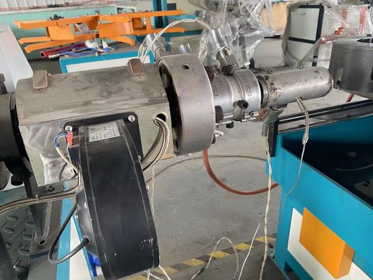 PE PP PVC Single Wall Corrugated Pipe Production Line For Washing Machine