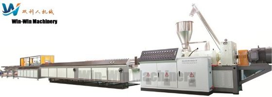 Color Pattern Panel Double Screw Extruder for Composite WPC Pallet Loading Board