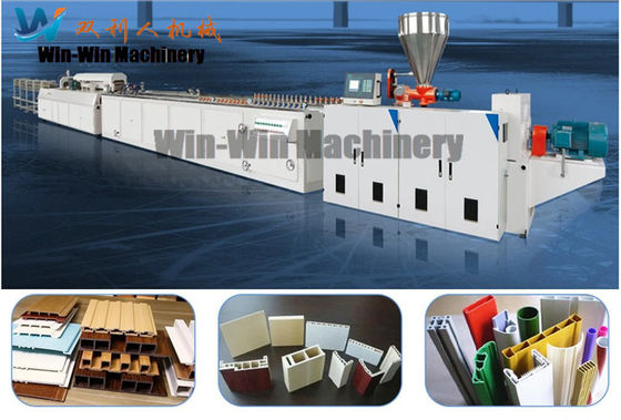 Color Pattern Panel Double Screw Extruder for Composite WPC Pallet Loading Board
