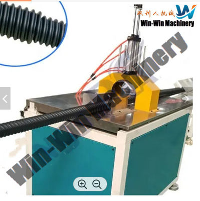 Bridge Prestressed Ribbed PE Corrugated Flat / Bamboo Pipe Extrusion Machine