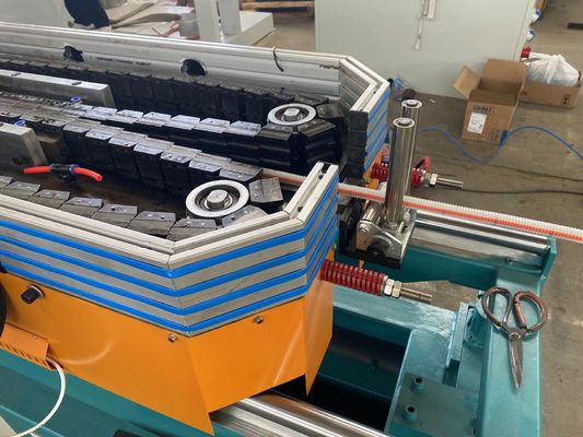 PP PE PVC PA Single Wall Corrugated Pipe Extruder Machine Single Screw