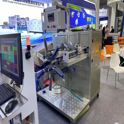 PVC PE PPR Plastic Single Double Wall Corrugated Pipe Making Machine High Speed