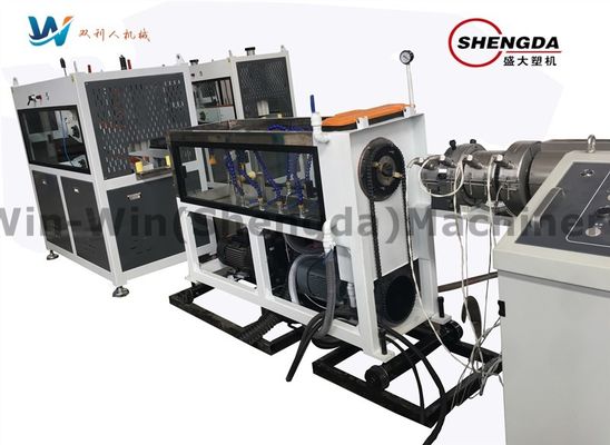 PE Carbon Spiral Corrugated Pipe Extrusion Line Plastic Pipe Extruder Machine