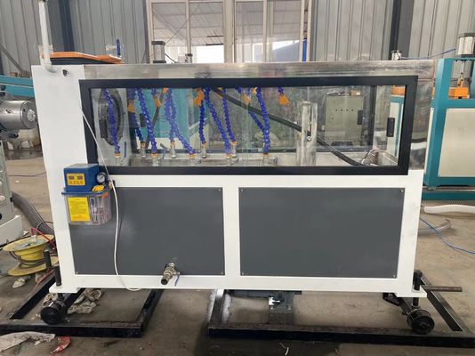 HDPE Carbon Spiral Pipe Making Machine PE Corrugated Conduit Pipe Production Line