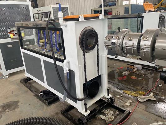 Plastic Corrugated Spiral Tube PE Carbon Pipe Extrusion Line Plastic Pipe Production Line