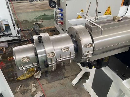 Plastic Corrugated Spiral Tube PE Carbon Pipe Extrusion Line Plastic Pipe Production Line