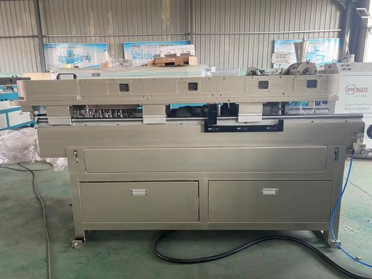 PVC PE Plastic Single Wall Corrugated Pipe Production Line Customized