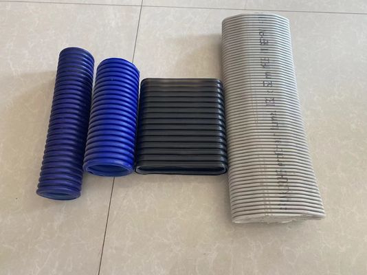 Flexible Plastic HDPE Fresh Air Double Wall Corrugated Pipe Extrusion Line