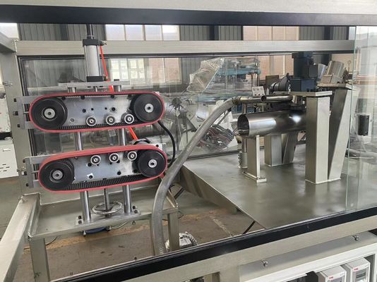Corrugated Pipe Non Woven Fabric Coating Machine 1-4m/min