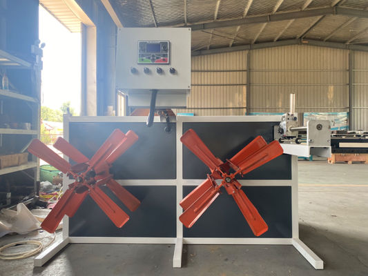 High Speed HDPE PP PVC Single Wall Corrugated Pipe Extrusion Line
