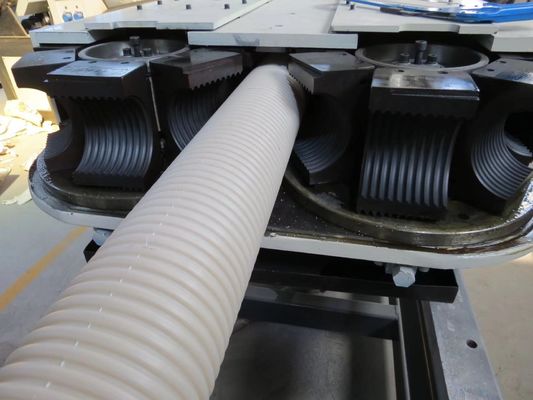 PVC Double Wall Corrugated Pipe Production Line Extruder Machine