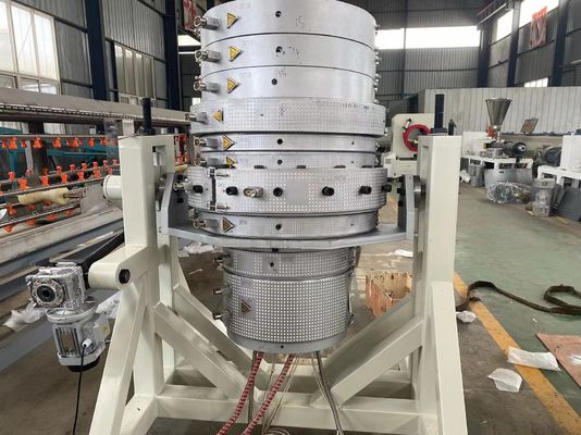 160-500mm 3 Layers PE Plastic Water Tube Making Machine HDPE Pipe Extrusion Line