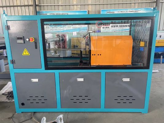 PVC PP PE PA Double Wall Corrugated Pipe / Electrical Corrugated Pipe Extrusion Line