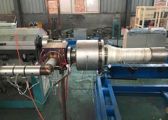 HDPE 800mm Corrugated Pipe Extrusion Line