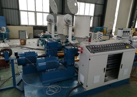 100kgh 63mm Single Wall Corrugated Pipe Extrusion Line